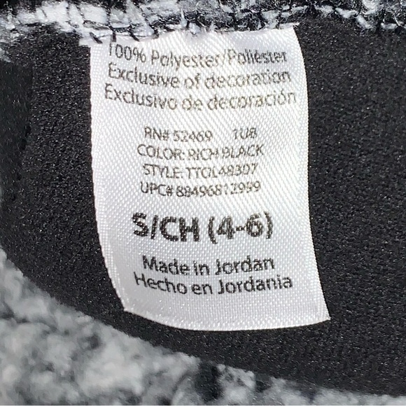 Time and Tru Pullover Size S (4-6) Black Gray White 1/4 Zip Sherpa Jacket - Picture 9 of 12